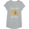 image:imageStar Wars Christmas Silent Night Jedi Knight Gingerbread TShirtHeather Grey