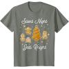 image:imageStar Wars Christmas Silent Night Jedi Knight Gingerbread TShirtOlive Heather