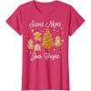 image:imageStar Wars Christmas Silent Night Jedi Knight Gingerbread TShirtRed Heather