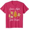 image:imageStar Wars Christmas Silent Night Jedi Knight Gingerbread TShirtRed Heather