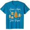 image:imageStar Wars Christmas Silent Night Jedi Knight Gingerbread TShirtSapphire Blue