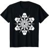 image:imageStar Wars Darth Vader Christmas Snowflake Graphic TShirt TShirtBlack