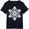 image:imageStar Wars Darth Vader Christmas Snowflake Graphic TShirt TShirtBlack