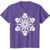 image:imageStar Wars Darth Vader Christmas Snowflake Graphic TShirt TShirtPurple Heather