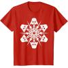 image:imageStar Wars Darth Vader Christmas Snowflake Graphic TShirt TShirtRed