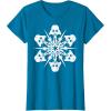 image:imageStar Wars Darth Vader Christmas Snowflake Graphic TShirt TShirtSapphire Blue