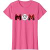 image:imageStar Wars Darth Vader Darth Maul Mom Mothers Day Birthday TShirtPink Heather