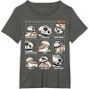 image:imageStar Wars Expressions of BB8 TShirtAsphalt Grey