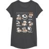 image:imageStar Wars Expressions of BB8 TShirtDark Heather Grey