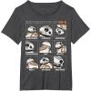 image:imageStar Wars Expressions of BB8 TShirtDark Heather Grey