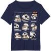 image:imageStar Wars Expressions of BB8 TShirtNavy Blue