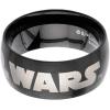 image:imageStar Wars Jewelry Mens Black Star Wars Logo Stainless Steel Ring