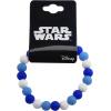 image:imageStar Wars Jewelry Womens R2D2 Silicone Bead Stretch Bracelet WhiteBlue Expandable SWR2SILBR01