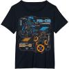 image:imageStar Wars Last Jedi R2D2 BB8 Droid Schematic TShirt TShirtBlack