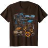 image:imageStar Wars Last Jedi R2D2 BB8 Droid Schematic TShirt TShirtBrown