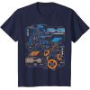 image:imageStar Wars Last Jedi R2D2 BB8 Droid Schematic TShirt TShirtNavy Blue