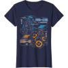 image:imageStar Wars Last Jedi R2D2 BB8 Droid Schematic TShirt TShirtNavy Blue