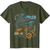 image:imageStar Wars Last Jedi R2D2 BB8 Droid Schematic TShirt TShirtOlive Green