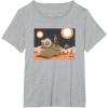 image:imageStar Wars Mandalorian amp Grogu Christmas Jingle Bell Bantha TShirtHeather Grey