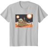 image:imageStar Wars Mandalorian amp Grogu Christmas Jingle Bell Bantha TShirtSilver Grey