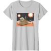 image:imageStar Wars Mandalorian amp Grogu Christmas Jingle Bell Bantha TShirtSilver Grey