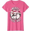 image:imageStar Wars Merry PorgMas Christmas Holiday TShirt TShirtPink Heather