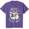 image:imageStar Wars Merry PorgMas Christmas Holiday TShirt TShirtPurple Heather
