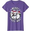 image:imageStar Wars Merry PorgMas Christmas Holiday TShirt TShirtPurple Heather