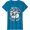 image:imageStar Wars Merry PorgMas Christmas Holiday TShirt TShirtSapphire Blue