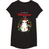image:imageStar Wars Porg All I Want Christmas Holiday Graphic TShirt TShirtBlack