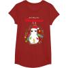 image:imageStar Wars Porg All I Want Christmas Holiday Graphic TShirt TShirtCranberry Red