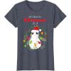 image:imageStar Wars Porg All I Want Christmas Holiday Graphic TShirt TShirtHeather Blue