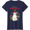 image:imageStar Wars Porg All I Want Christmas Holiday Graphic TShirt TShirtNavy Blue