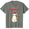 image:imageStar Wars Porg All I Want Christmas Holiday Graphic TShirt TShirtOlive Heather