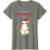 image:imageStar Wars Porg All I Want Christmas Holiday Graphic TShirt TShirtOlive Heather