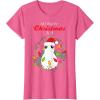 image:imageStar Wars Porg All I Want Christmas Holiday Graphic TShirt TShirtPink Heather
