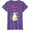image:imageStar Wars Porg All I Want Christmas Holiday Graphic TShirt TShirtPurple Heather