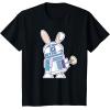 image:imageStar Wars R2D2 Droid Cute Pastel Easter Bunny Costume amp Egg TShirtBlack