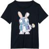 image:imageStar Wars R2D2 Droid Cute Pastel Easter Bunny Costume amp Egg TShirtBlack