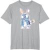 image:imageStar Wars R2D2 Droid Cute Pastel Easter Bunny Costume amp Egg TShirtHeather Grey