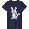 image:imageStar Wars R2D2 Droid Cute Pastel Easter Bunny Costume amp Egg TShirtNavy Blue