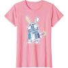 image:imageStar Wars R2D2 Droid Cute Pastel Easter Bunny Costume amp Egg TShirtPink