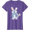 image:imageStar Wars R2D2 Droid Cute Pastel Easter Bunny Costume amp Egg TShirtPurple Heather