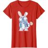 image:imageStar Wars R2D2 Droid Cute Pastel Easter Bunny Costume amp Egg TShirtRed