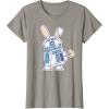 image:imageStar Wars R2D2 Droid Cute Pastel Easter Bunny Costume amp Egg TShirtSlate Grey