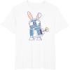 image:imageStar Wars R2D2 Droid Cute Pastel Easter Bunny Costume amp Egg TShirtWhite
