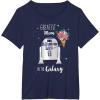 image:imageStar Wars R2D2 Greatest Mom in the Galaxy Mothers Day TShirtNavy Blue