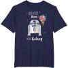 image:imageStar Wars R2D2 Greatest Mom in the Galaxy Mothers Day TShirtNavy Blue