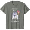 image:imageStar Wars R2D2 Greatest Mom in the Galaxy Mothers Day TShirtOlive Heather
