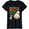 image:imageStar Wars Rise of Skywalker BB8 and DO Droid TShirtBlack